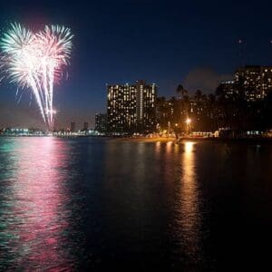 Firework in Hawaii
