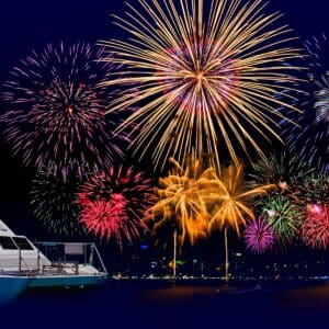 Waikiki Friday Fireworks Catamaran