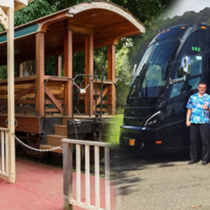 Hawaiian Package with Train & Round-Trip Transportation