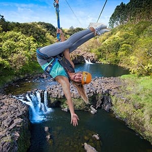 Umauma Falls 9-Line Zipline Tour