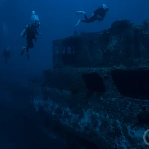Two tank dive charter exploring wrecks and reefs