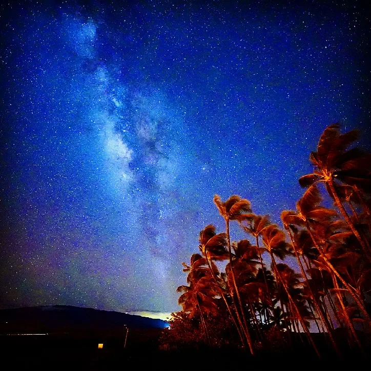 Night sky filled with stars during Zeus stargazing tour