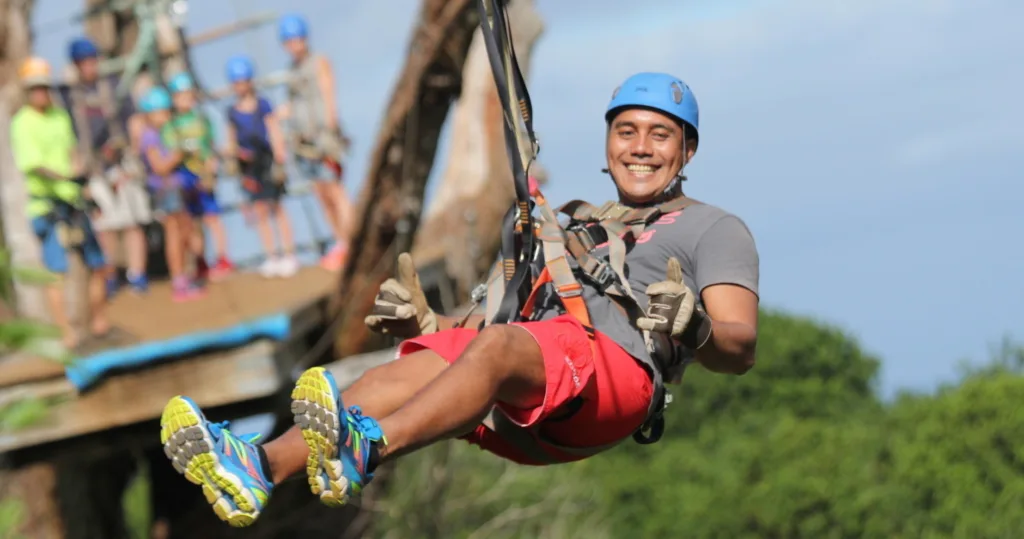 Thrilling zipline adventure over North Shore forests