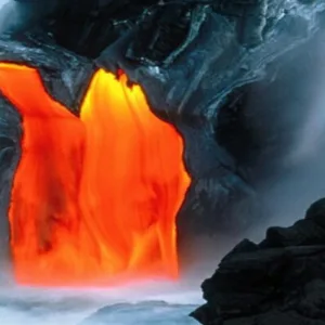 Guided adventure exploring active volcanic landscapes safely