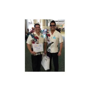 Welcoming guests with traditional lei greeting in Honolulu