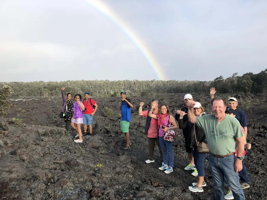 Adventure tour from Kona to Volcano National Park highlights