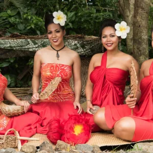 Traditional Hawaiian luau feast with cultural performances
