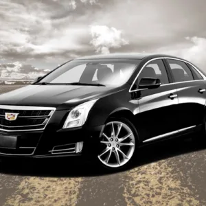 Classic sedan Cadillac parked ready for island tour