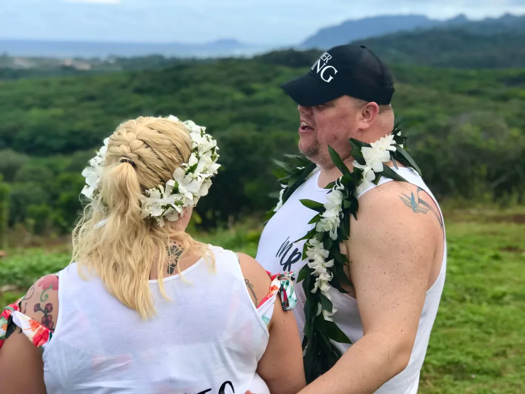 Colorful mix plate meal served on a wooden tray