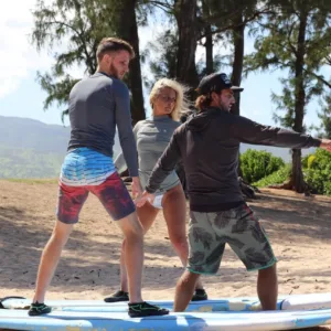 Private surf lesson for two with expert instructors