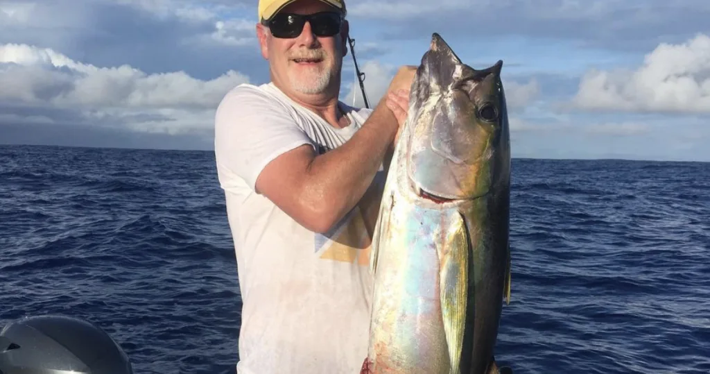 Private fishing charter with expert guides and equipment