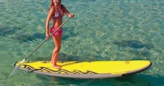 Stand-up paddleboard rental for experienced paddlers only