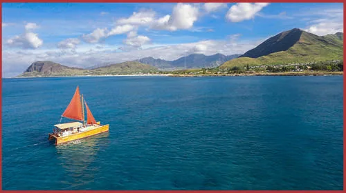 Afternoon sail charter with stunning Kona sunset vistas
