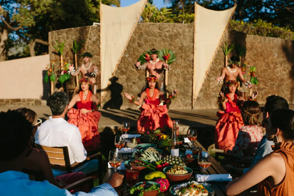 Premium seating experience at Ali‘i Luau cultural show
