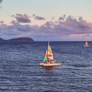 Signature sunset sail along Waikiki's coastline