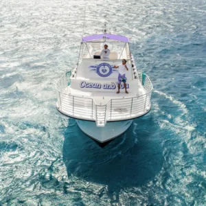 Private boat charter cruising around Waikiki waters