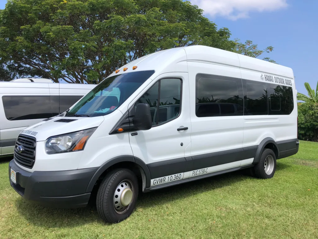 Private circle island tour around Oahu for up to 14 guests