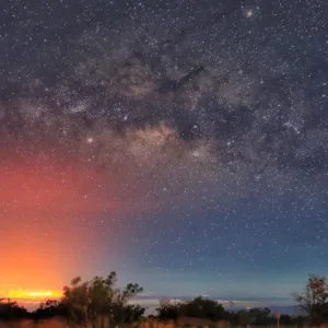 Evening volcano visit combined with stargazing experience