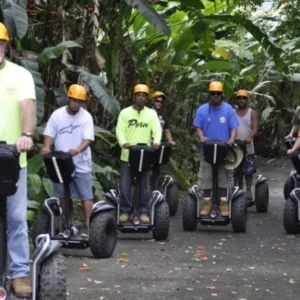 Hakalau Segway tour exploring Mala Pua with easy to moderate pace