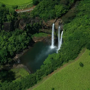 Private tour to scenic waterfalls in nature