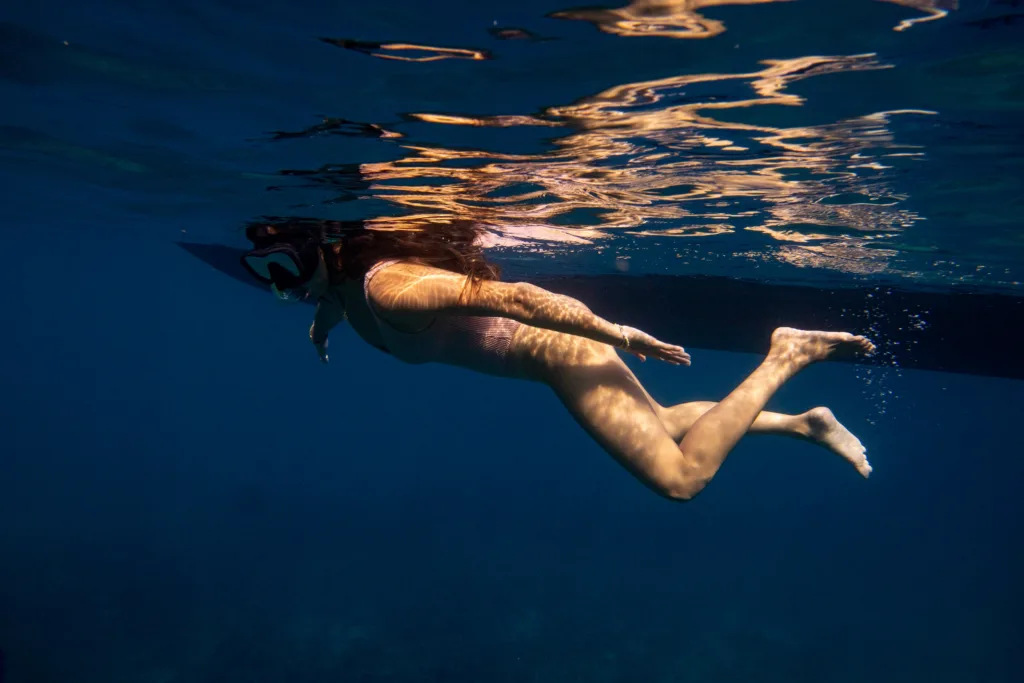 Guided snorkeling experience along Oahu's North Shore