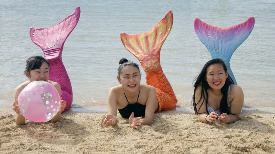 Private snorkeling with mermaid theme and free videos