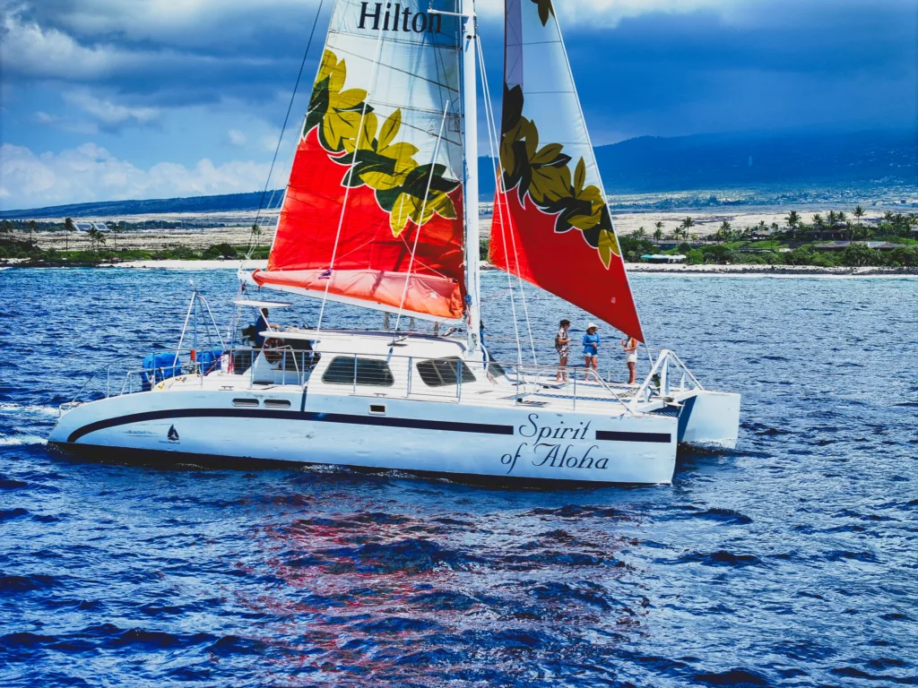 Group snorkeling trip with lunch in Kona waters