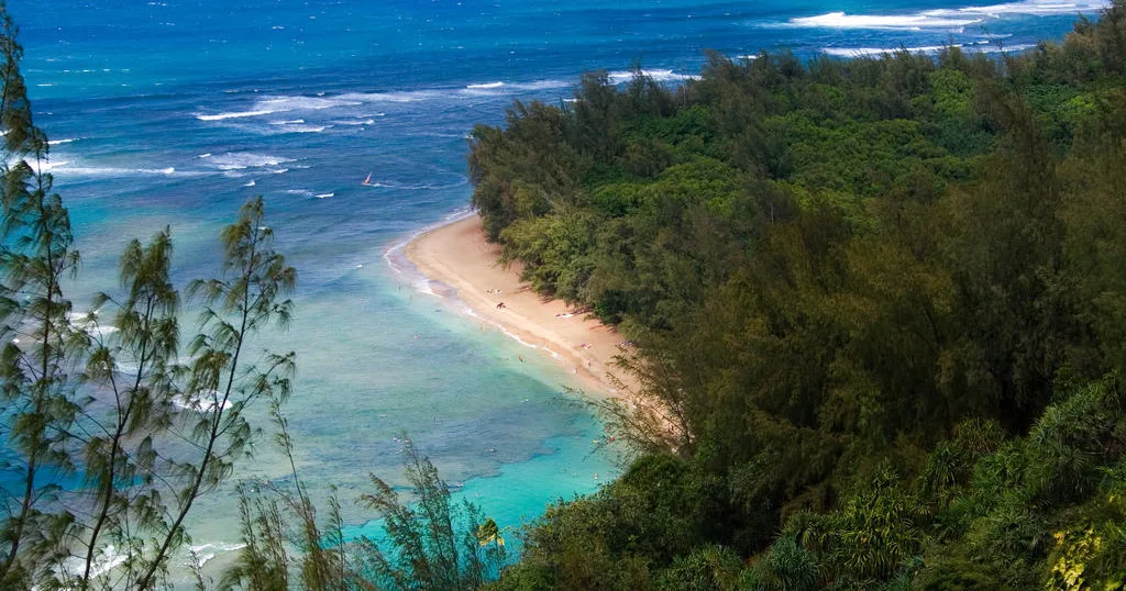 Lush green valleys and cliffs on Kaua'i tour