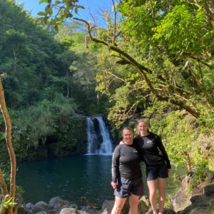 Luxury vehicle touring scenic Maui landscapes on full day trip