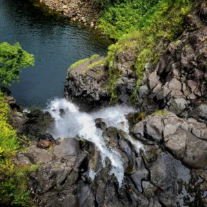 Small group exploring Hana on full day island tour