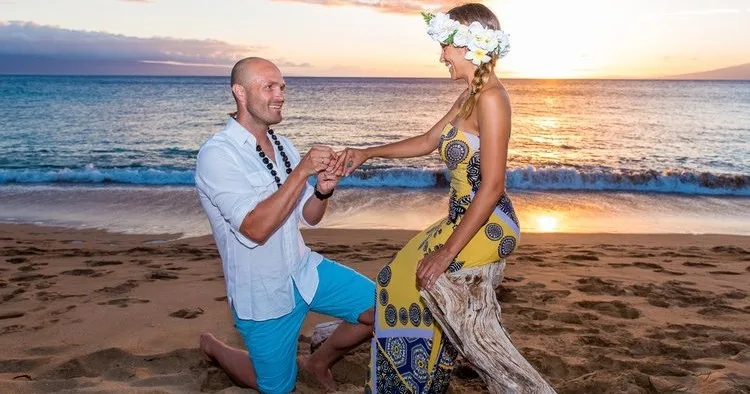 Sunset view during Aloha session event