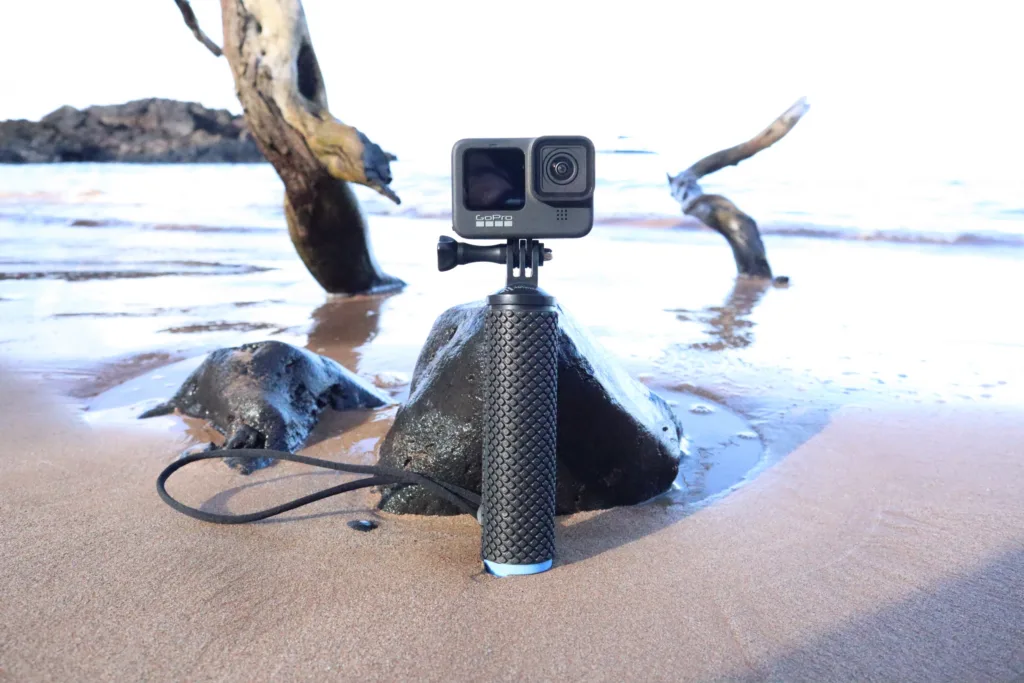 GoPro camera available for island tour rentals