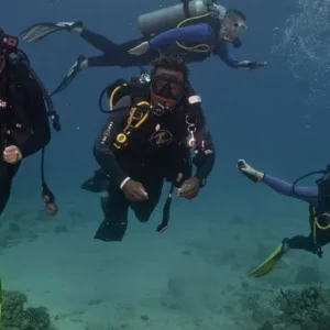 Three day open water scuba diving certification course