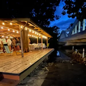 Private event hosted during scenic island tour