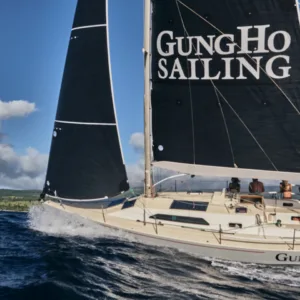 Sailboat gliding through Maui waters on a private day sail