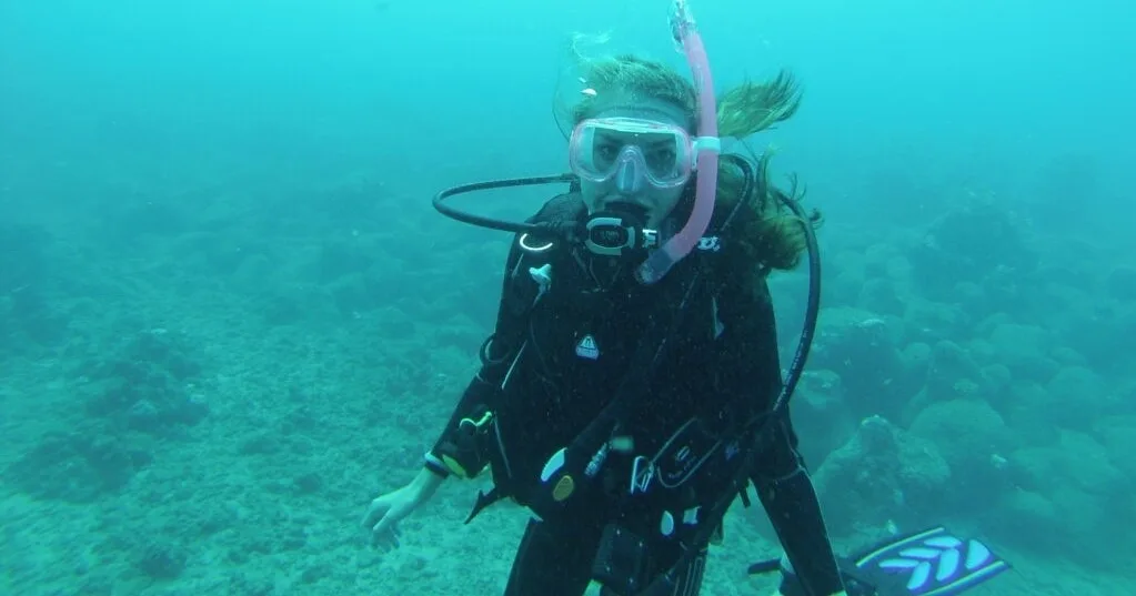 Certified private shore dive experience at Koloa Landing