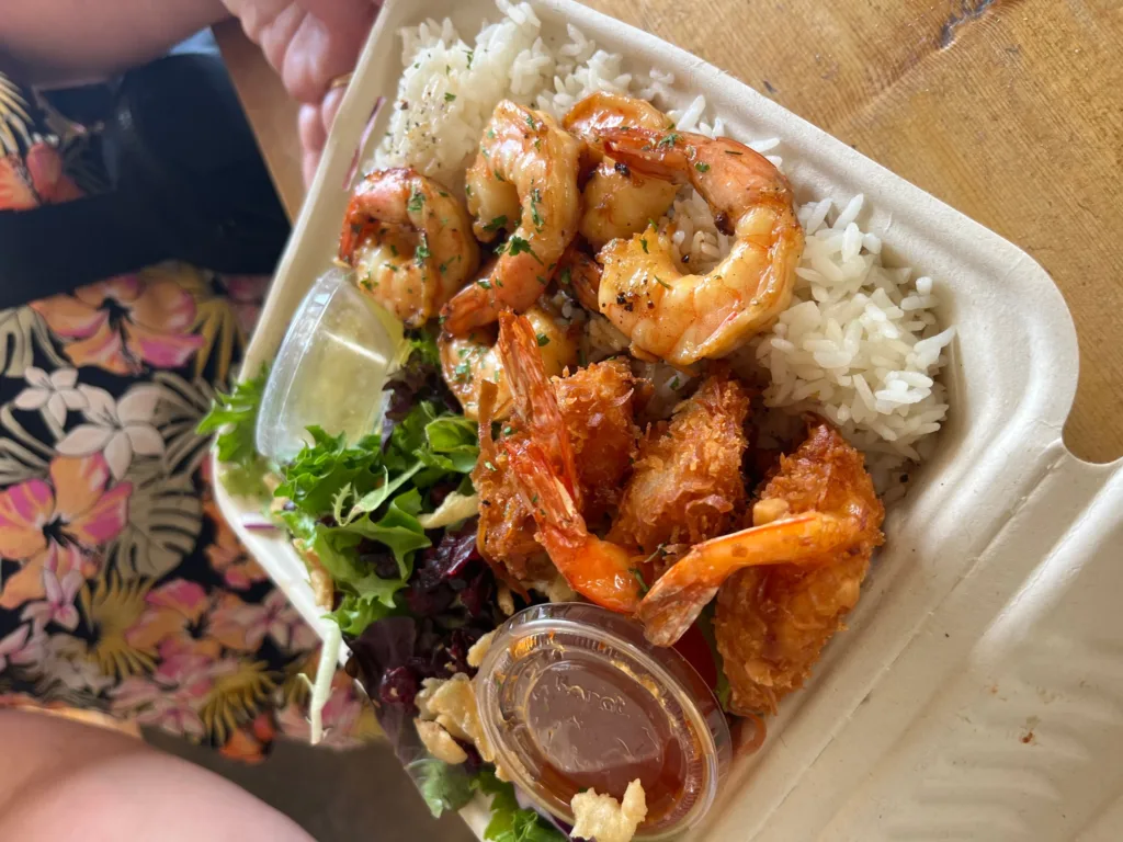 Delicious dishes enjoyed during island exploration tour