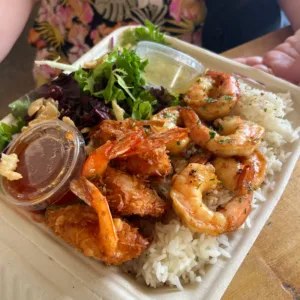 Delicious dishes enjoyed during island exploration tour