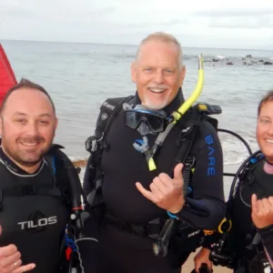 Open water scuba diving course in Maui