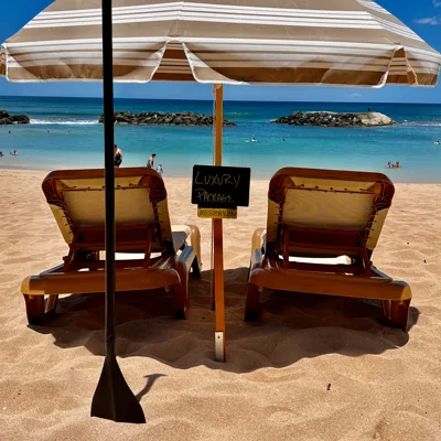 Luxury island tour package with scenic ocean views