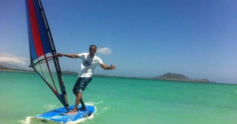 Windsurfing lessons for all levels on Oahu’s waters