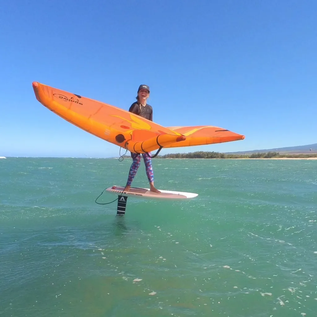 Two hour peer lesson with students paddling together