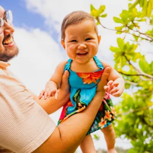 Small group enjoying a beach photo session outdoors
