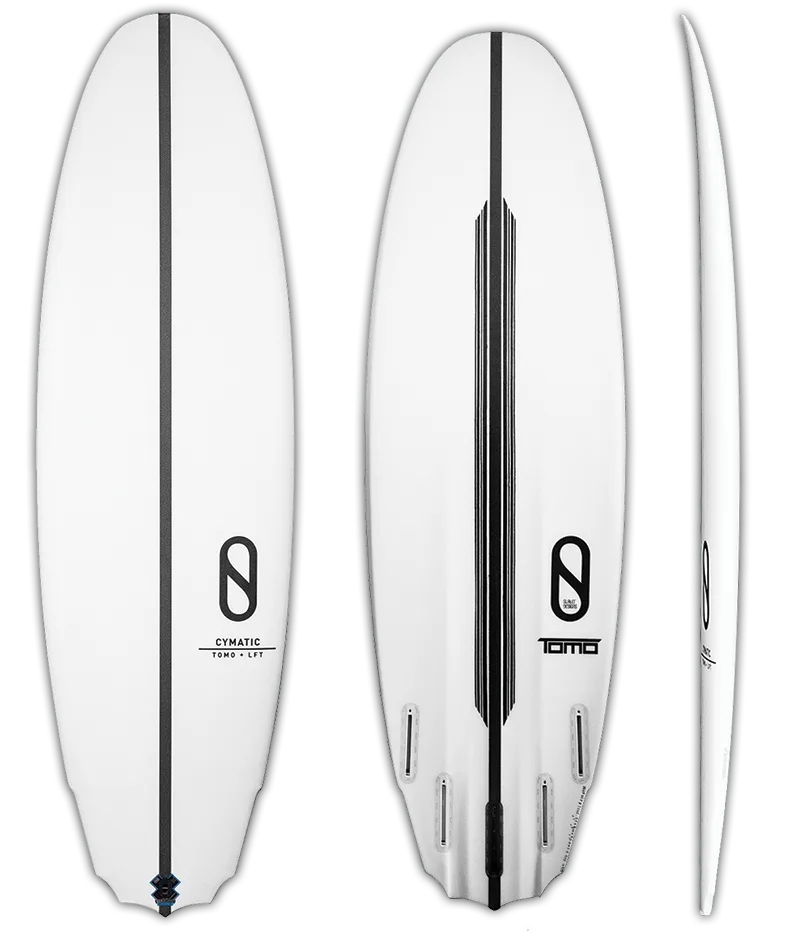 One week surfboard rental positioned on beach with sunset backdrop