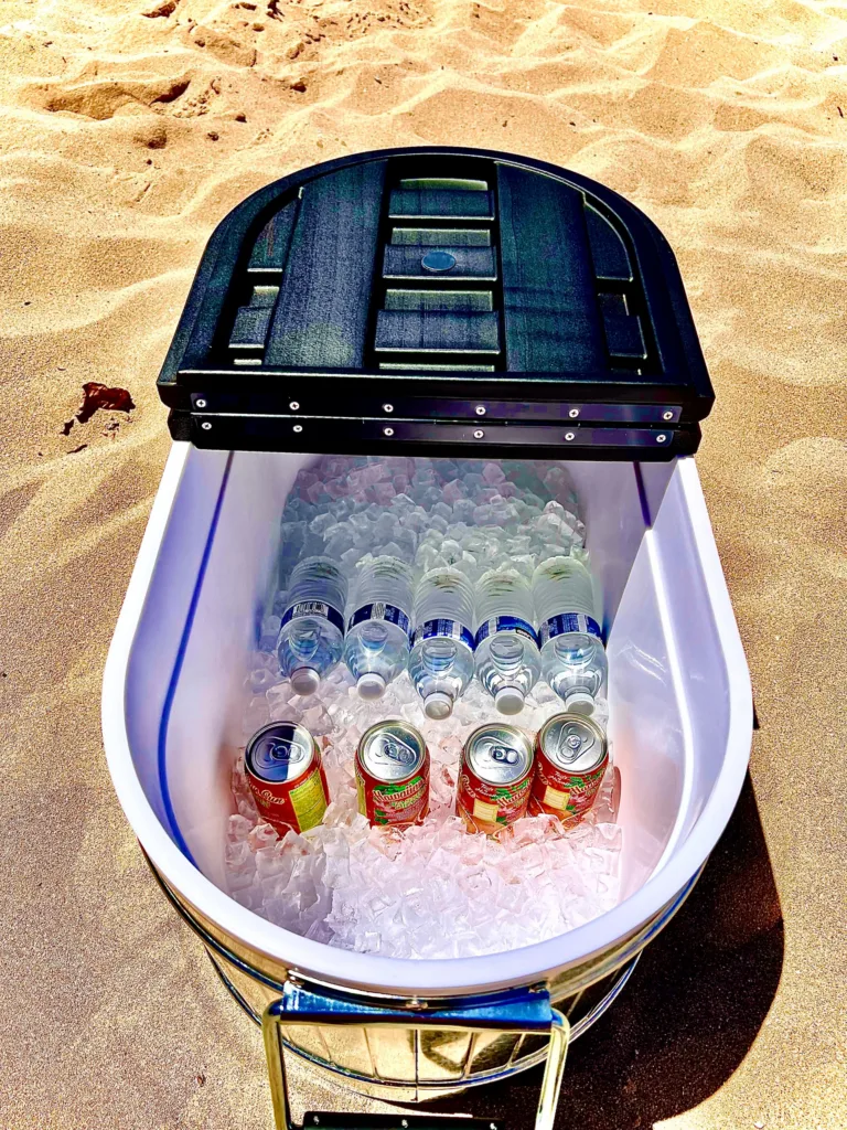Cooler add on for island tour refreshments
