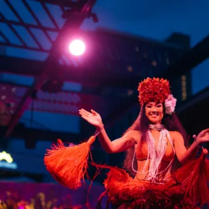 Exclusive VIP seating at Hawaiian Luau in Waikiki