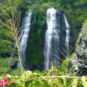 Kauai eastside tour visiting waterfalls and local food spots