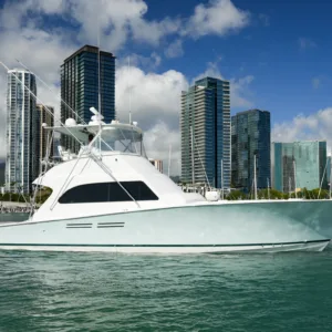Private sportfishing charter offering unlimited fishing opportunities