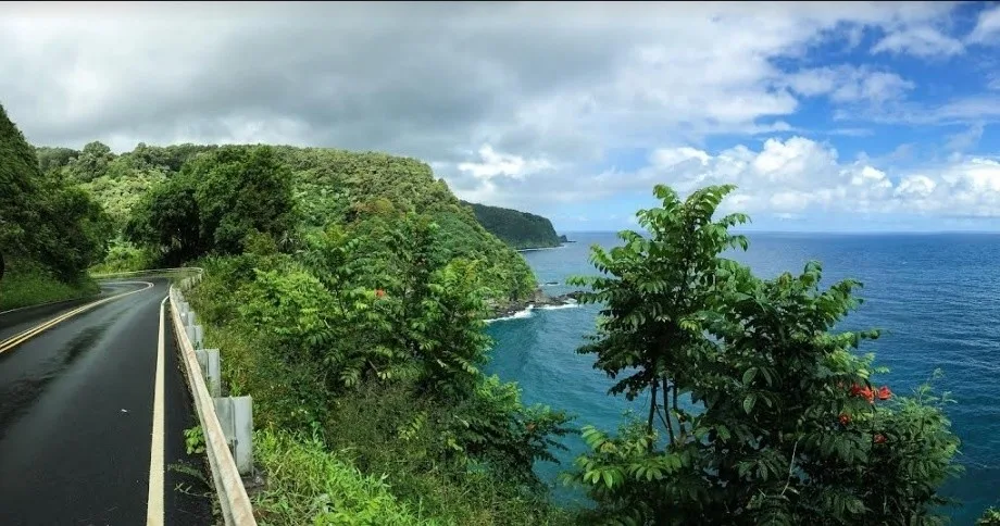 Group hiking and exploring Road to Hana scenic route
