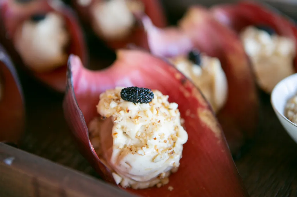 Chef demonstrating farm to table cooking techniques